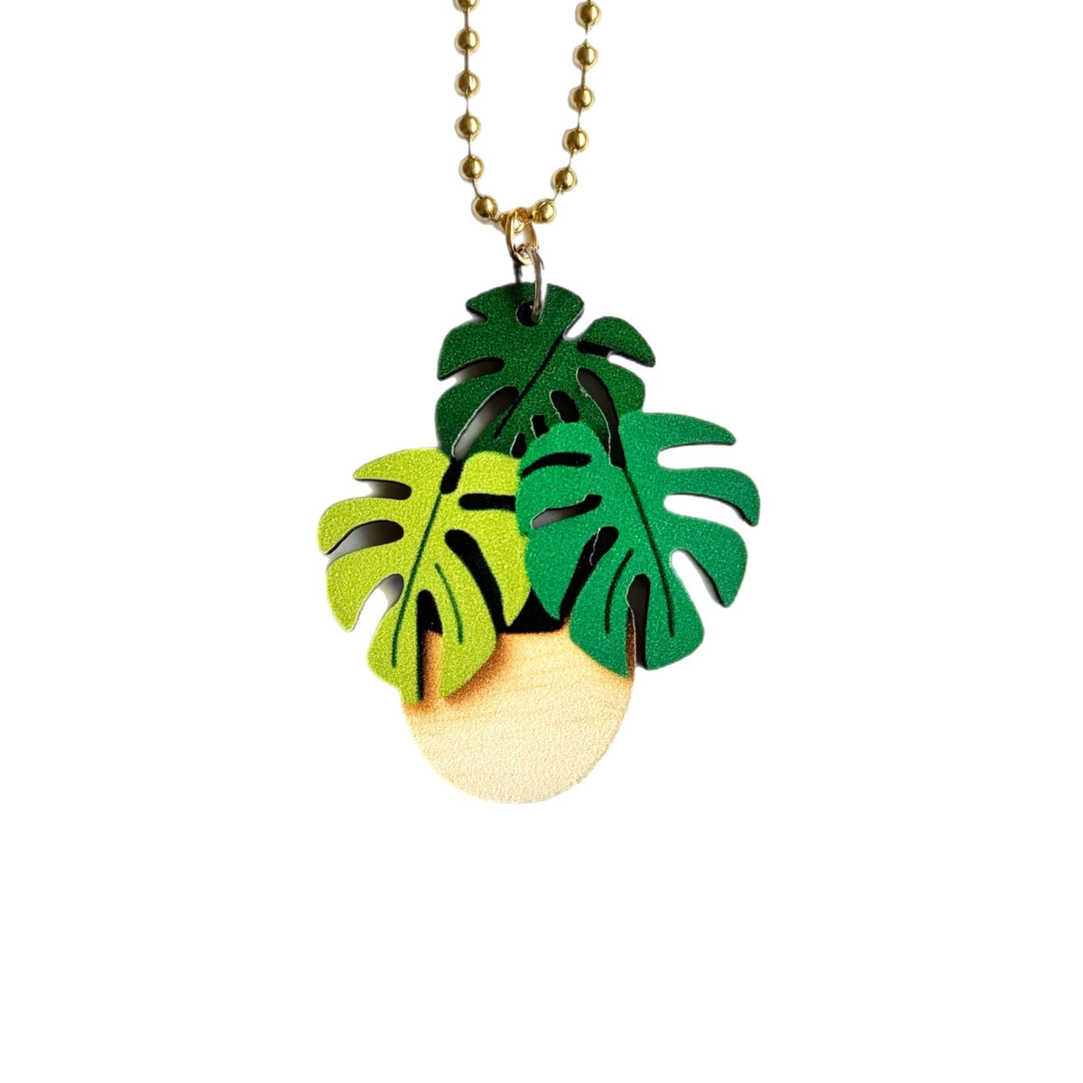 Monstera Charms - Tumbler Handle Charm