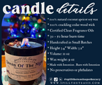 Thunder Only Happens When It Rains Intention Candle | Aloe & Patchouli Soy Candle