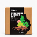 2.5 lbs / 5 lbs Premium Potting Soil for Succulents - Promotes Rapid Root Growth
