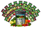 20-50 Varieties - Heirloom Vegetable & Herb Seed Vaults – USA Grown, Non-GMO - 10,000-50,000 Seeds