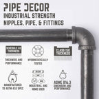Wall Hook 3 Pack By PIPE DECOR