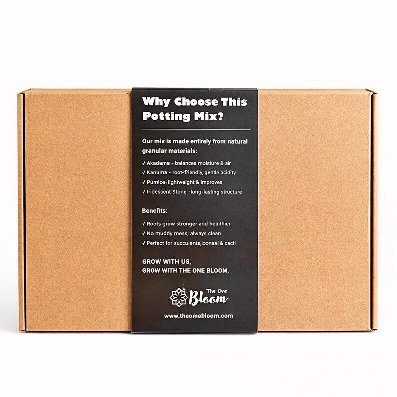 2.5 lbs / 5 lbs Premium Potting Soil for Succulents - Promotes Rapid Root Growth