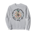 Wildflower Prairie Boho Plant Lover Daisy Sweatshirt - Graphic Print Unisex