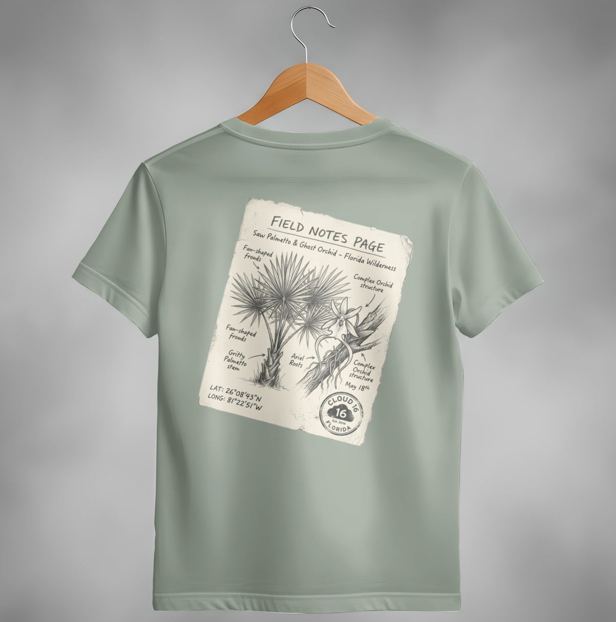 Botanical Field Notes T-Shirt