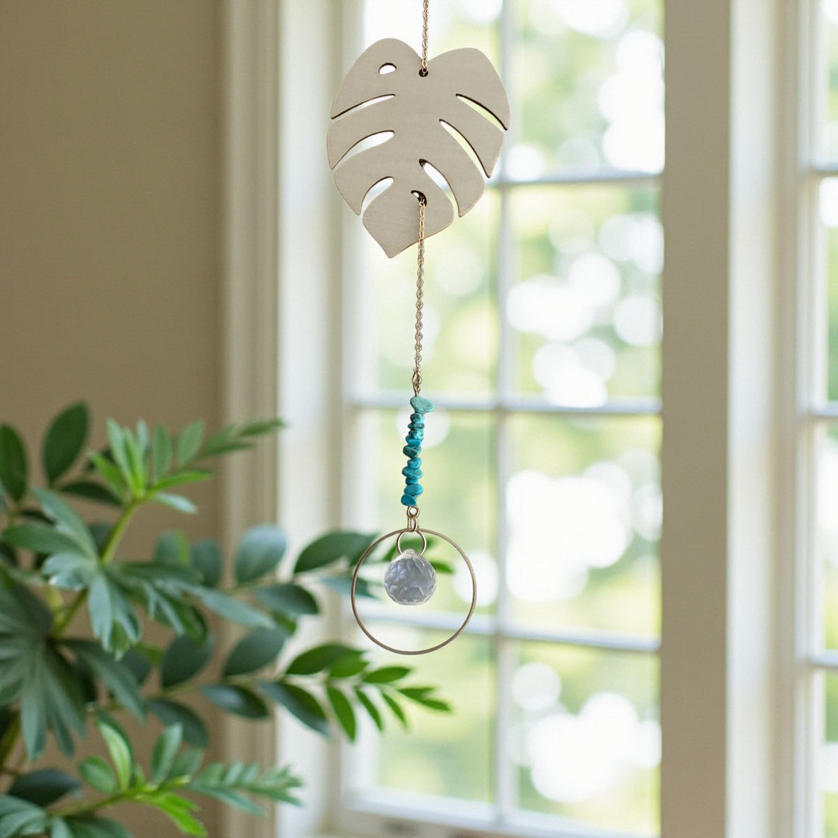 Monstera Suncatcher