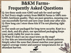 20-50 Varieties - Heirloom Vegetable & Herb Long-Term Seed Vault Bucket – USA Grown, Non-GMO - 10,000-50,000 Seeds