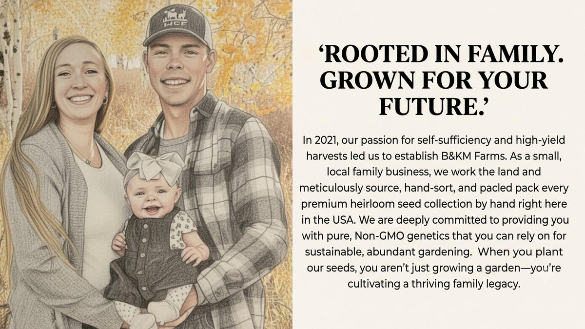 20-50 Varieties - Heirloom Vegetable & Herb Long-Term Seed Vault Bucket – USA Grown, Non-GMO - 10,000-50,000 Seeds