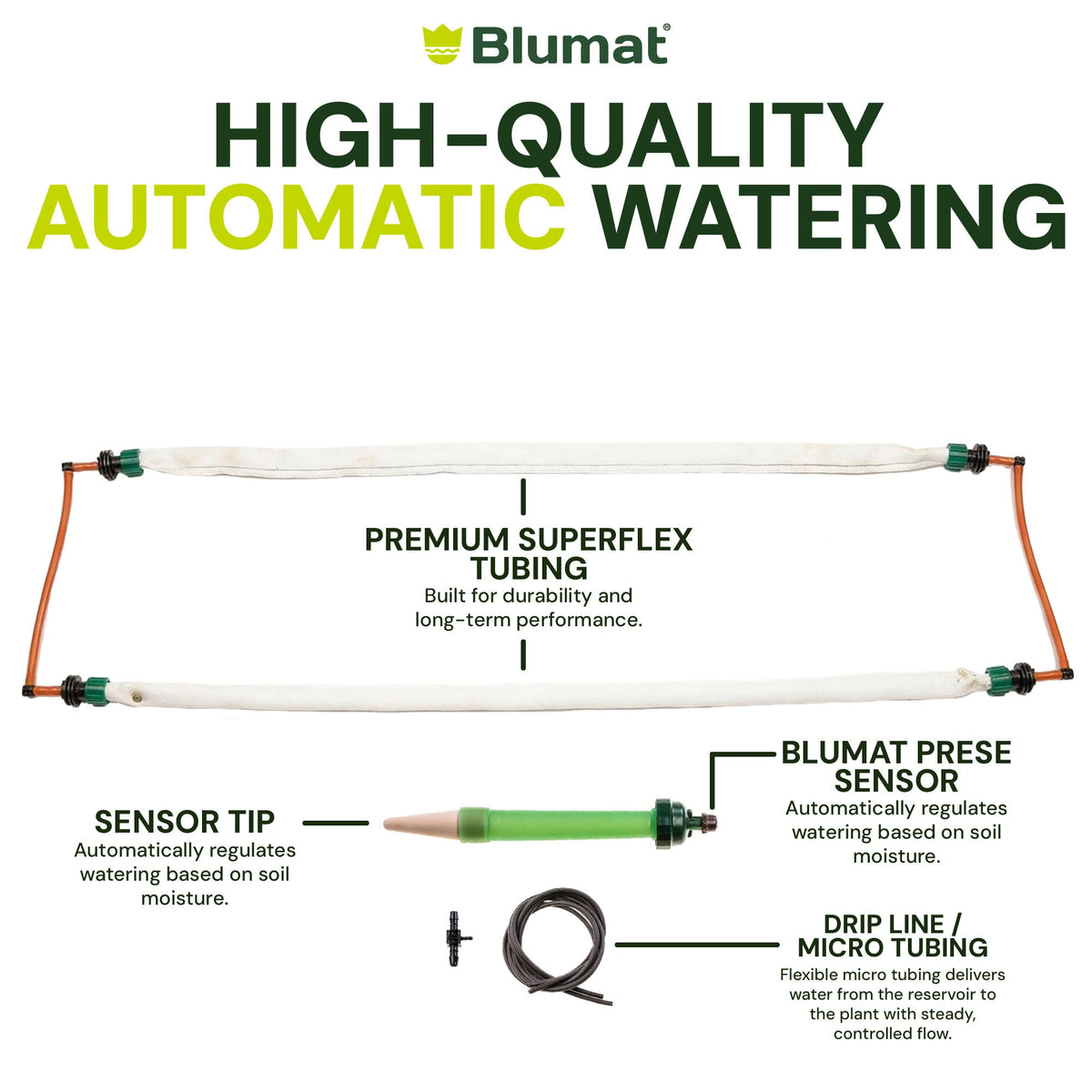 Preset Blumat Grow Tent Irrigation Kit