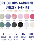 Botanical Bouquet Wildflowers Plant Nature Garment Dyed T Shirt