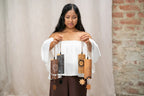 4-Piece Cosmic Bamboo Chime Set with Carrying Bag