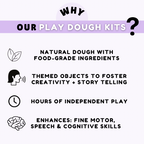 Special Edition Jar: Fairy Garden Playdough Sensory Toy Kit