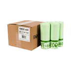 EcoSafe Zero Waste Compostable Bags 20 Gallon 26x36 for Curbside Composting (QTY 165), SKU HB2636-8