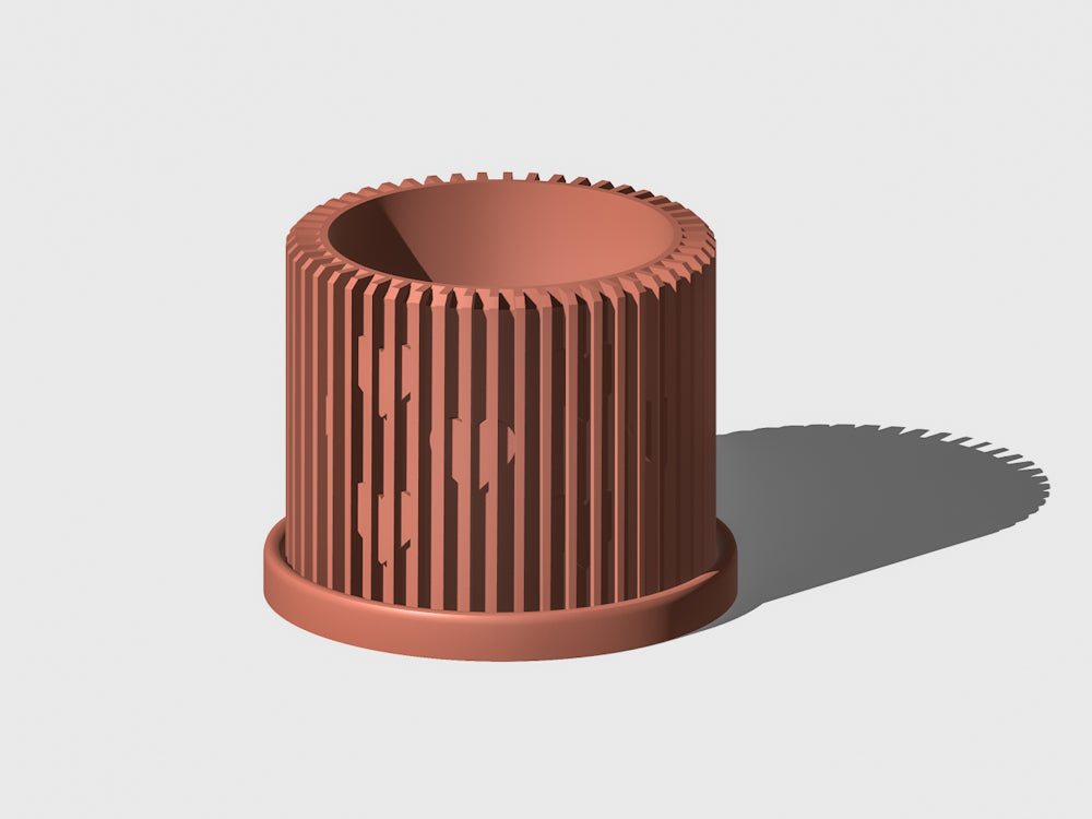Modern Heart-Shaped Planter with Drainage & Saucer – Unique Valentine’s Day Gift for Plant Lovers, 3d Printed Planter Home Hosting Decor,