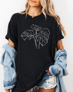 Monstera botanical Comfort Colors T Shirt