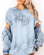 Monstera botanical Comfort Colors T Shirt