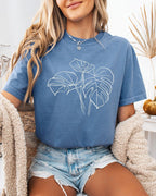 Monstera botanical Comfort Colors T Shirt