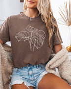 Monstera botanical Comfort Colors T Shirt
