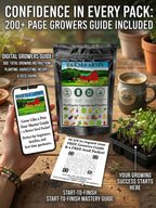 20-50 Varieties - Heirloom Vegetable & Herb Seed Vaults – USA Grown, Non-GMO - 10,000-50,000 Seeds