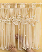 Nordica Natural Macrame Window Curtain