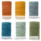 12x20 Macrame wall hanging. Made to order. 18 color choices.