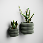 Wall Planter - Triple BUBBLES