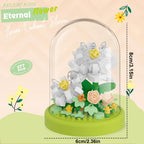 DIY Micro Flower Building Blocks – Mini Bricks Eternal Flowers Home Decoration Puzzle Toy