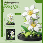 DIY Micro Flower Building Blocks – Mini Bricks Eternal Flowers Home Decoration Puzzle Toy