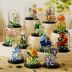 DIY Micro Flower Building Blocks – Mini Bricks Eternal Flowers Home Decoration Puzzle Toy