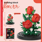 DIY Micro Flower Building Blocks – Mini Bricks Eternal Flowers Home Decoration Puzzle Toy