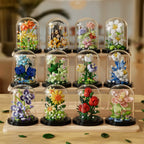 DIY Micro Flower Building Blocks – Mini Bricks Eternal Flowers Home Decoration Puzzle Toy