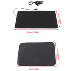Plant Heating Pad Seedling Heat Mat 3 Gear Temperature Adjustment PU Leather Hydroponic Plant Heating Pad for Indoor Gardening