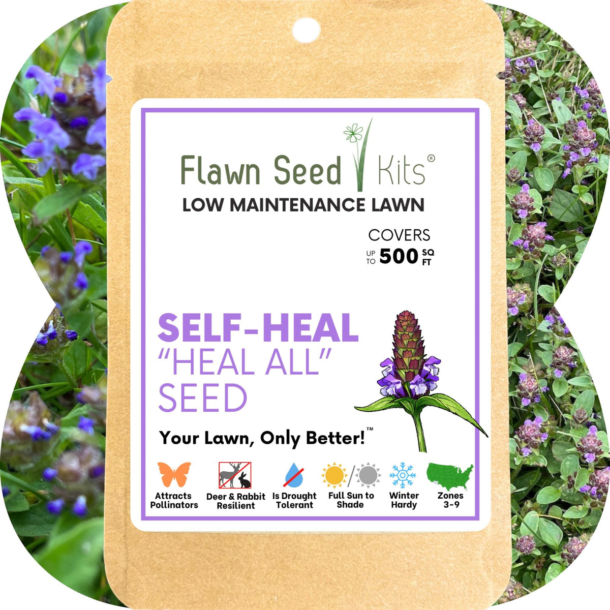 Self-Heal Seed Pouch