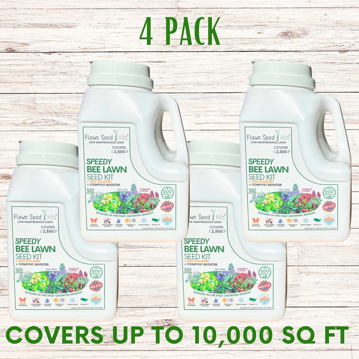 Speedy Bee Lawn Seed Kit