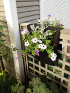 Smart Pot Wall Flower Saddle Planter