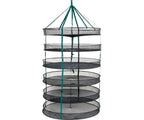 STACK!T Drying Rack w/Clips, 3 ft, 6 Tier With Center Support Strap