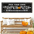 Pick Your Own Pumpkin Patch Sign