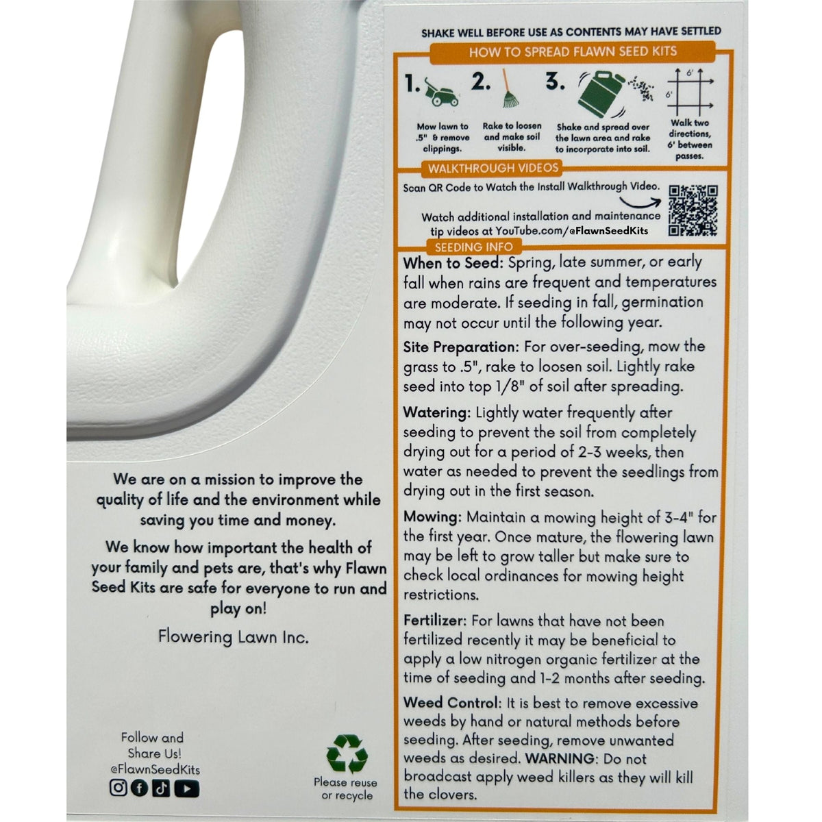 Creeping Thyme Easy Spread Shaker