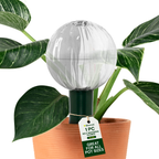 Glass Globe with Blumat Bottle Adapter