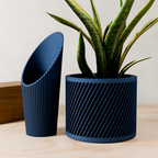 Cylindrical Soil Scoop