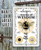 Whisper Words of Wisdom, Let It Bee - Metal Sign