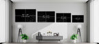 Poppies Glass Wall Art || Designer Collection